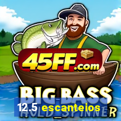 12.5 escanteios